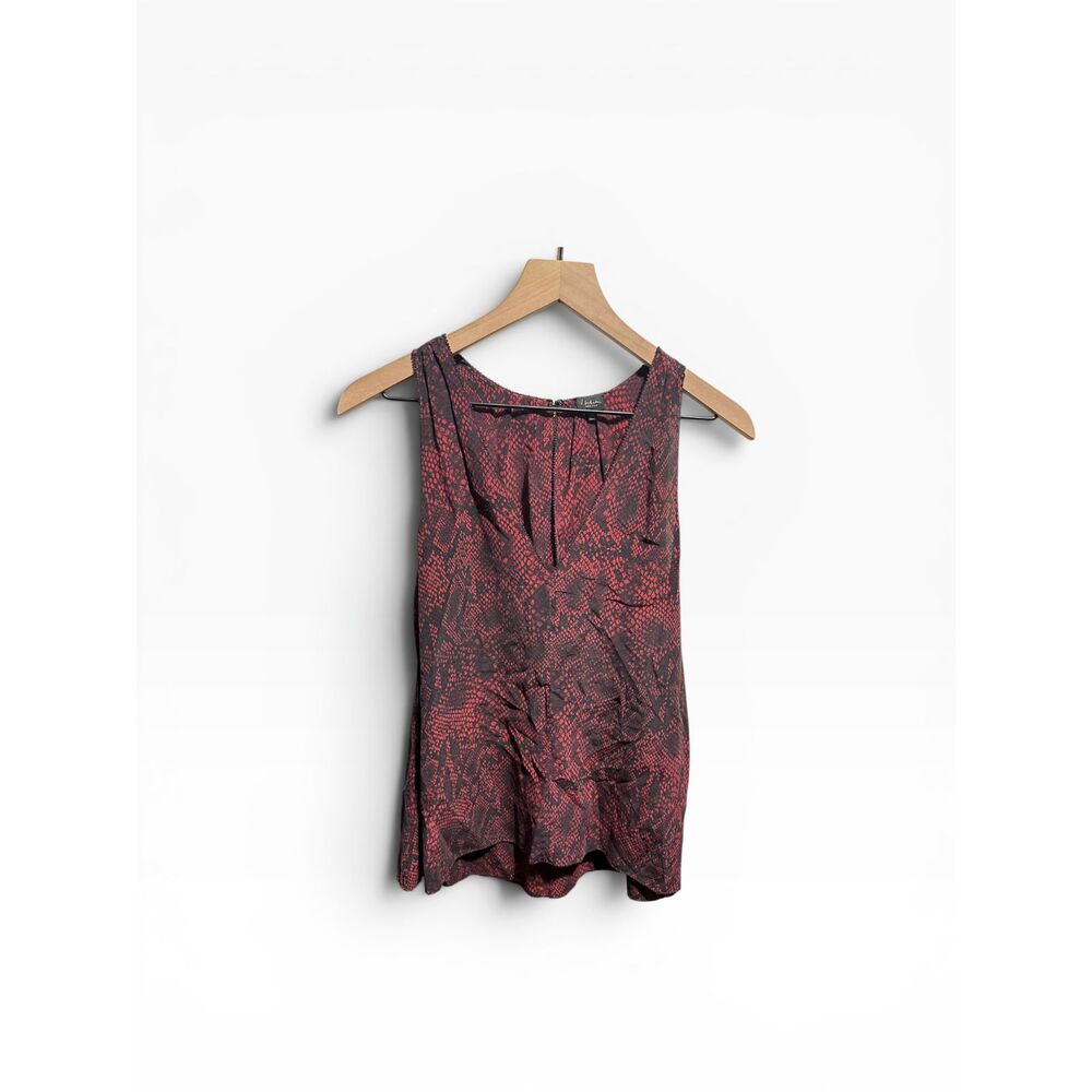 Aritzia T. Babaton Silk Blouse Women’s XXS Sleeveless Flowy Indie Sleeze Top